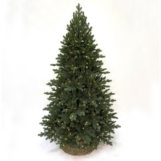 Ель TRIUMPH TREE, Шервуд премиум, 100% литая, 230 см, 336 ламп, зеленая 72181